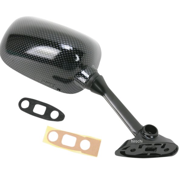 【USA在庫あり】 エムゴ EMGO ミラー 補修用 02年-03年 GSX-R カーボン(右) 20-69723 HD店