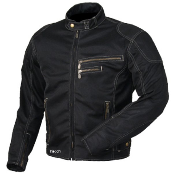 Men'S - ラフ&ロード 春夏モデル ライディングZIP メッシュジャケット 黒 BLサイズ RR7313BKB3 HD店
