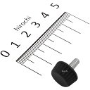 【メーカー在庫あり】 エスコ ESCO M4x10mm/15x8mm オスねじグリップノブ 000012008846 HD