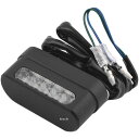 【USA在庫あり】 DRAG LEDナンバー灯 黒 2030-0580 HD店