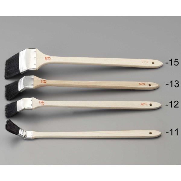 【メーカー在庫あり】 エスコ(ESCO) 4本組 アングル型長柄刷毛 000012262097 HD