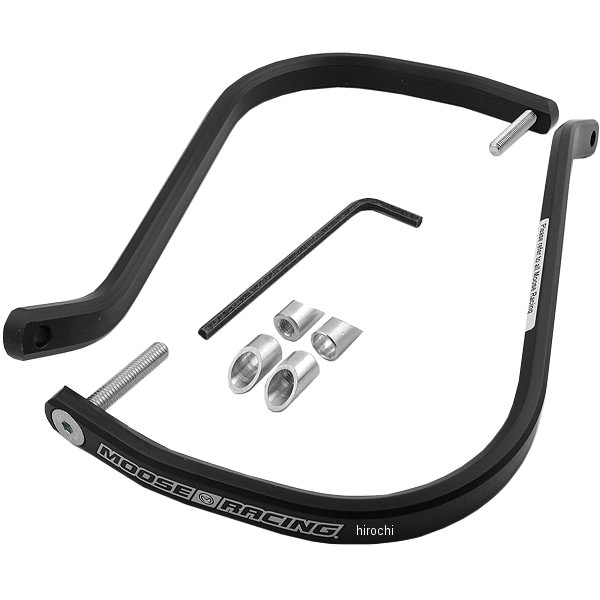 【USA在庫あり】 ムースレーシング MOOSE RACING 補修用コンツアーハンドガード 黒 0635-0989 HD店