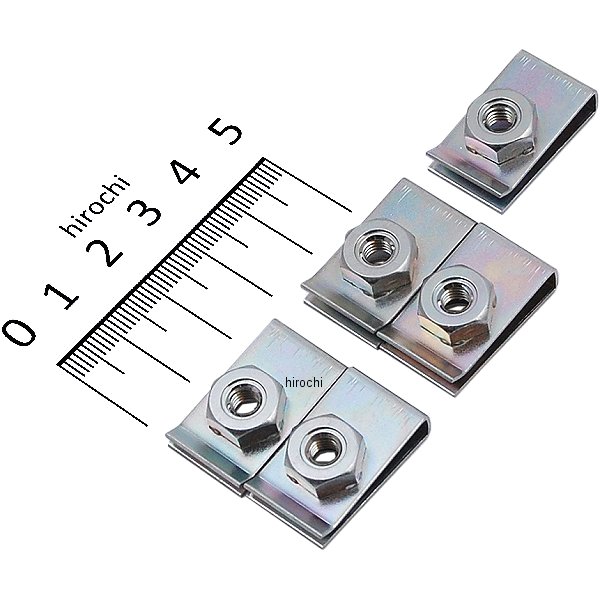 【メーカー在庫あり】 エスコ(ESCO) M 5/26x15mm クリップナット 5個 000012258654 HD