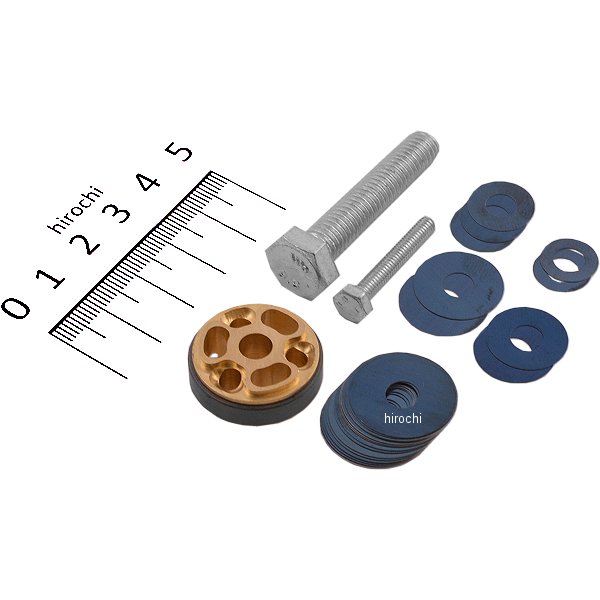 【USA在庫あり】 レーステック RACE TECH ゴールド バルブ ステアリングダンパー用 11年-14年 CRF450R、CRF250R 0410-0138 HD店