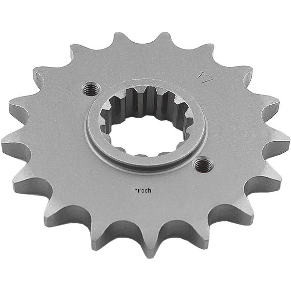 【USA在庫あり】 Parts Unlimited フロント スプロケット 17T/530 80年-07年 CBR1000、VF1000、CB1000、VFR800FI スチール K22-2579 HD店