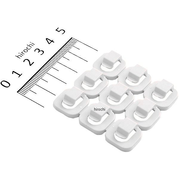 ●サイズ:16×16×7mm●材質:樹脂●入数:9個粘着タイプ電話線の固定に000012066521 HD　