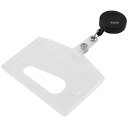 【メーカー在庫あり】 エスコ(ESCO) 54x86mm IDカード用名札 リールクリップ式 000012093584 JP(3)
