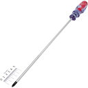 【メーカー在庫あり】 EA557C26 エスコ ESCO #2x300mm + ドライバー クリスタル 000012003242 HD店