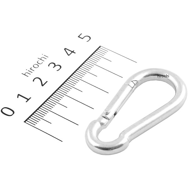 【メーカー在庫あり】 エスコ ESCO 50x 5mm スプリングフック 鉄ユニクロ 00001204...