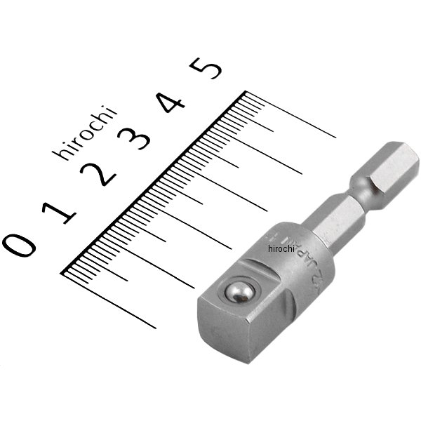 トネ TONE 電動ドリル用 ソケットアダプター 差込角 12.7mm (1/2インチ)用 長さ 19mm 差込角 9.5mm (3/..