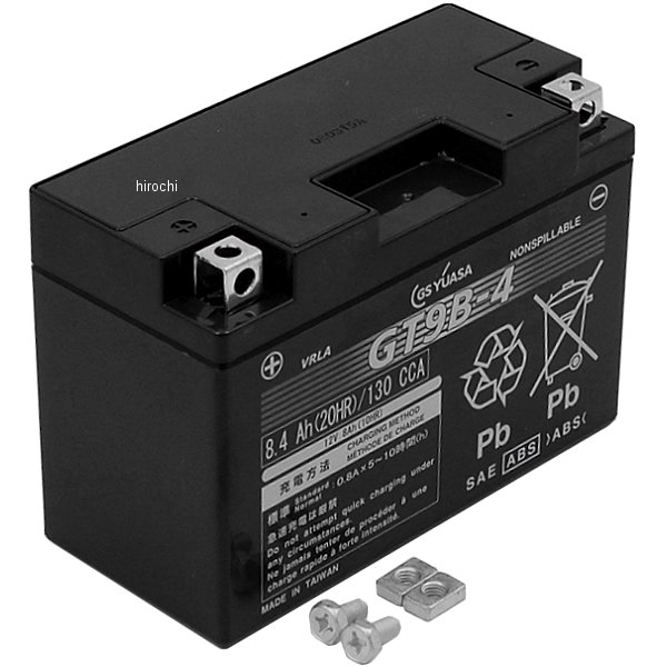 【メーカー在庫あり】 GT9B-4 GSユアサ MFバッテリー 制御弁型 12V (液入充電済) GT9B-4-GY-C-ZZ1 HD店
