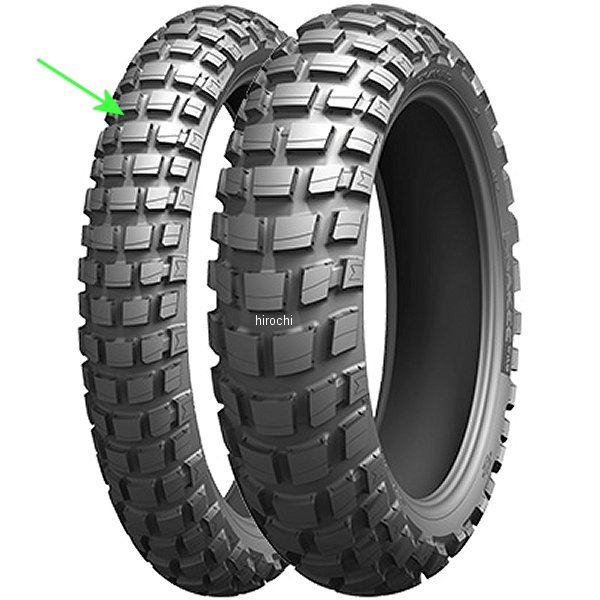ミシュラン MICHELIN アナキーワイルド 110/80R19 M/C 59R TL/TT フロント 884521 HD店