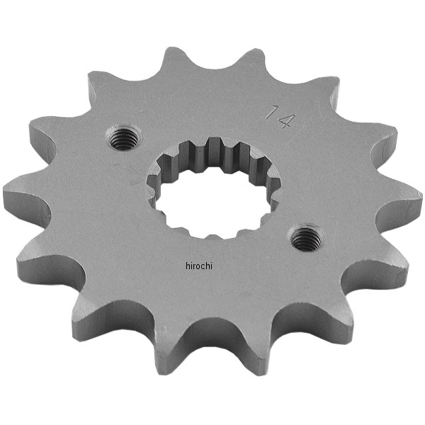 【USA在庫あり】 Parts Unlimited フロント スプロケット 14T/530 83年-05年 VN800、ZZR600、GSF1200、GSX-R1000 スチール K22-2771 HD店