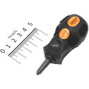 【メーカー在庫あり】 コーケン Ko-ken 差替ドライバー スタッビ プラスNo.2XマイナスNo.6 168CS-2x6-KK HD店(4)