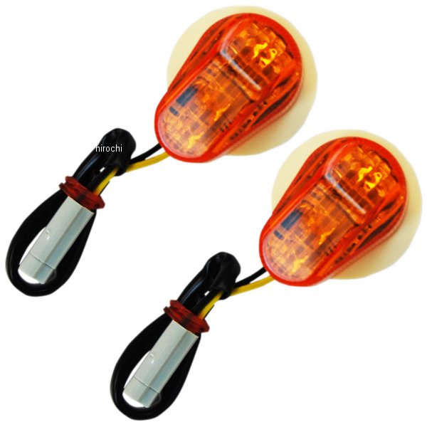 【USA在庫あり】 コンペティション ワークス Competition Werkes LED マーカーライト アンバー 02年-10年 YZF-R1、YZF-R6、YZF-R6S 2040-0387 HD店