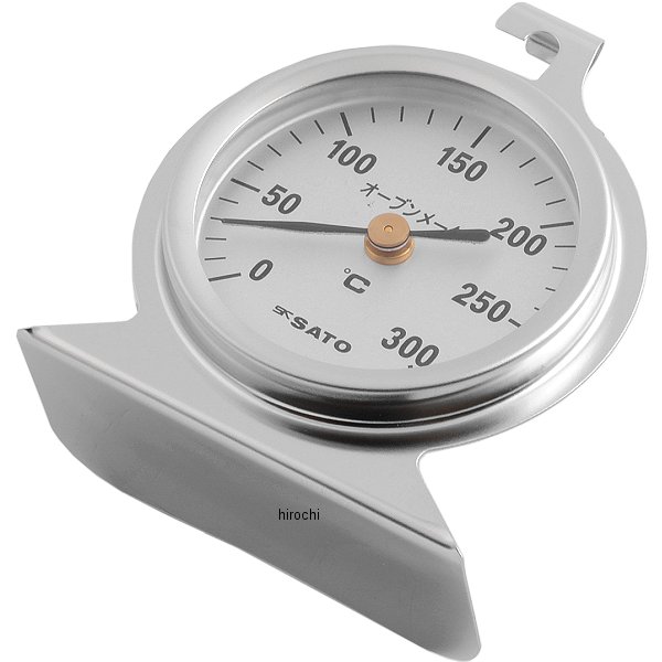●温度範囲…0〜300℃●精度…±10℃●サイズ…φ60×67mm●材質…ステンレス製オーブン専用の温度計です。　000012048753楽天 HD店　