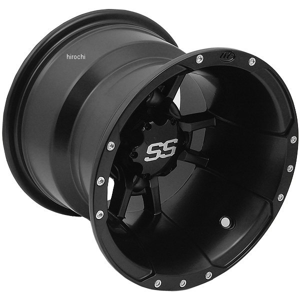 【USA在庫あり】 ITP ホイール アロイ S12B 10x8 4/110 3+5 黒 0230-0287 HD