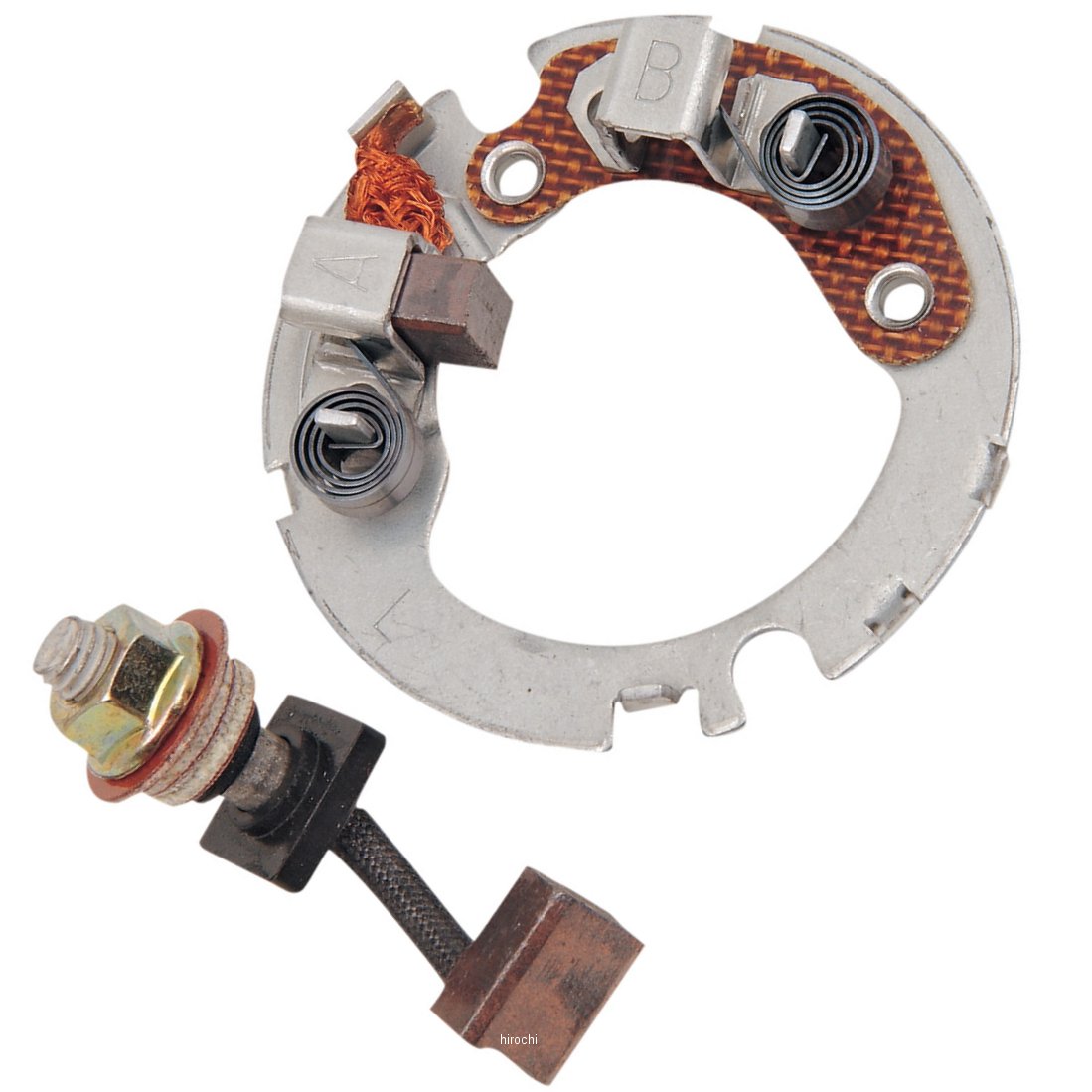 【USA在庫あり】 Rick's Motorsport Electrics スターターモーター ブラシ プレート 補修キット 汎用 96年-10年 ホンダ、スズキ、ヤマハ 2110-0183 HD店