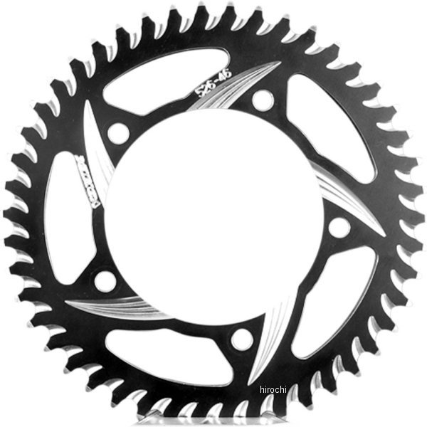 【USA在庫あり】 ボルテックス Vortex リア スプロケット 47T/525 アルミ 黒 1211-1006 HD店