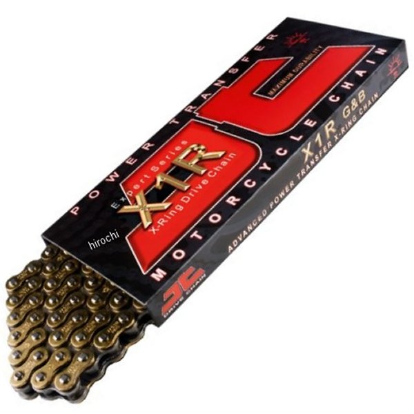 【USA在庫あり】 JT チェーン JT Chains チェーン X-リング 520X1R/116L ゴールド ...