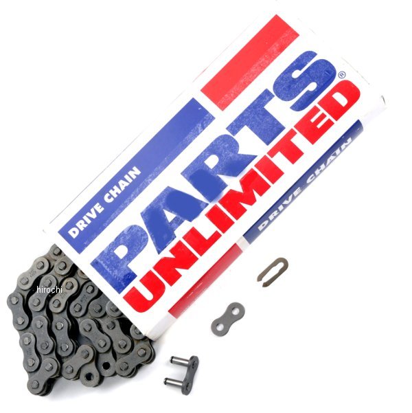 Parts Unlimited 強化チェーン ノンシール クリップタイプ抗張力:7450Lb排気量目安:250cc以下チェーンサイズ:520リンク数:106LT520H-106楽天 HD店　
