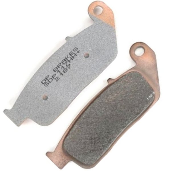 【USA在庫あり】 DPブレーキ DP Brakes ブレーキパッド フロント 89年-09年 CB400、AN650A (HH+ シンタード) SDP-117HH HD店