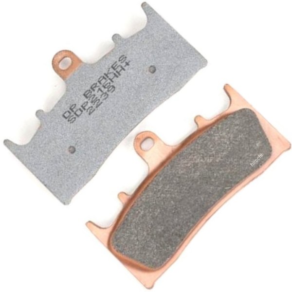 【USA在庫あり】 DPブレーキ DP Brakes ブレーキパッド フロント 96年-02年 GSX-R1000、TL1000R、ZX-9R (HH+ シンタード) SDP-216HH HD店