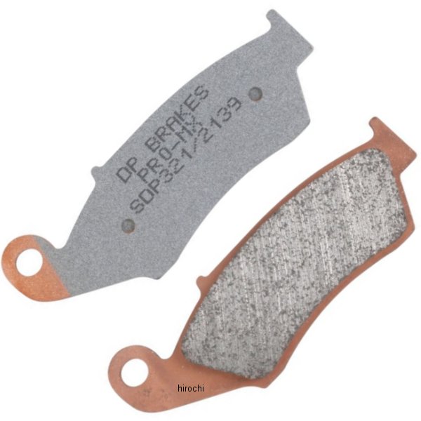 【USA在庫あり】 DPブレーキ DP Brakes ブレーキパッド フロント Pro MX シンタード 321 95年-11年 ホンダ、ヤマハ、カワサキ SDP-321MX HD店