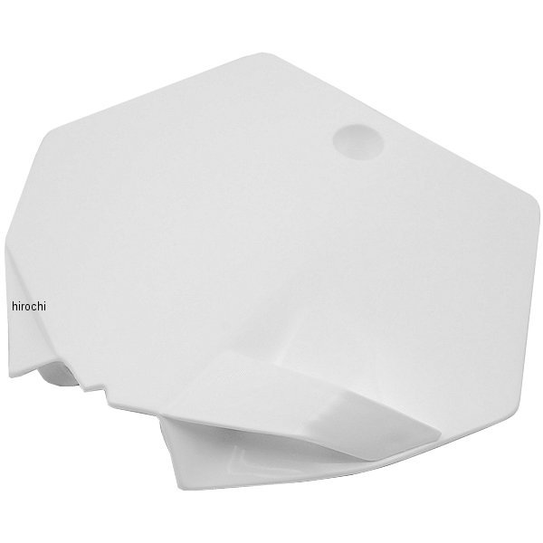 【USA在庫あり】 ユーフォープラスト UFO PLAST フロントナンバープレート 09年-15年 KTM 65SX 白 0520-0874 HD店