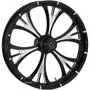 【USA在庫あり】 RCコンポーネンツ フロントホイール 21x3.5 マジェスティック イクリプス 00年-07年 FLT ABS無し/デュアル 黒 0201...