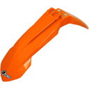 【USA在庫あり】 ユーフォープラスト UFO PLAST フロントフェンダー 16年以降 KTM SX オレンジ 1403-1643 HD店