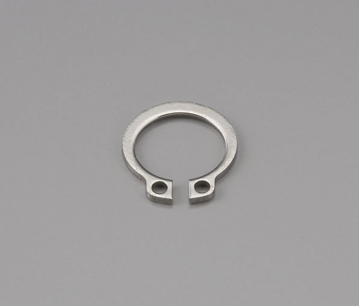【メーカー在庫あり】 エスコ(ESCO) 21mm 軸用スナップリング ステンレス製/6個 00...