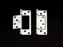 【メーカー在庫あり】 エスコ(ESCO) 64x22mm フラッシュ丁番 ステンレス製/2枚 000012055473 HD