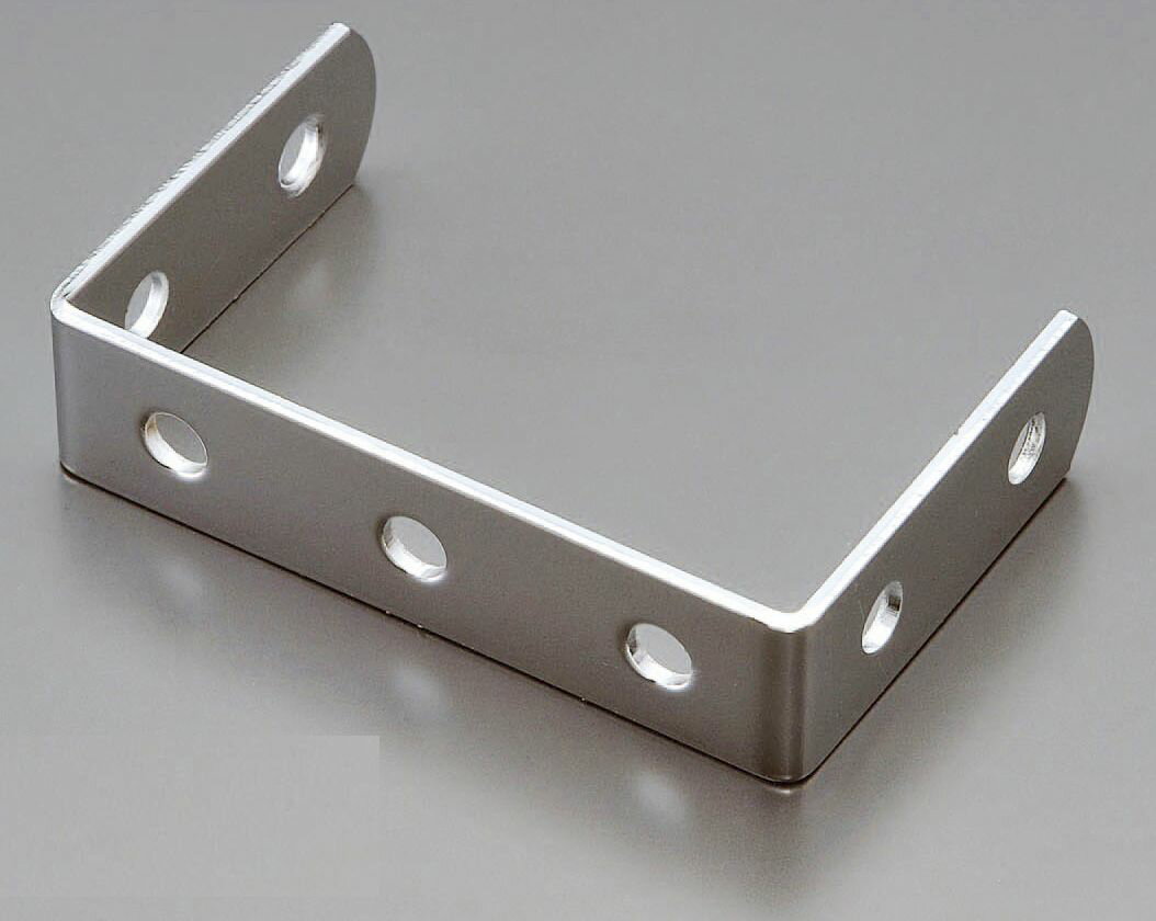 【メーカー在庫あり】 エスコ(ESCO) 152x27x19mm コ型連結金具 スチール製 000012221728 HD