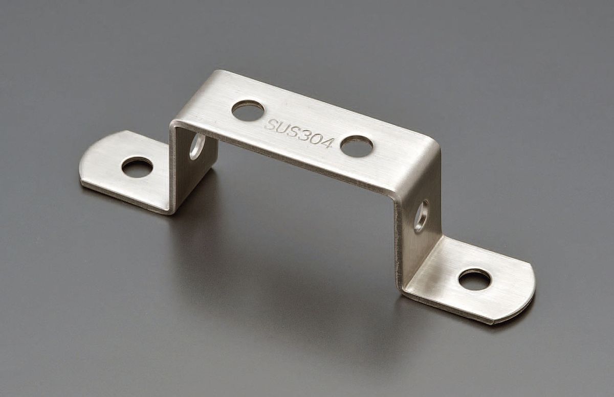 【メーカー在庫あり】 エスコ(ESCO) 19x104mm Ω型連結金具 ステンレス製 000012221751 HD