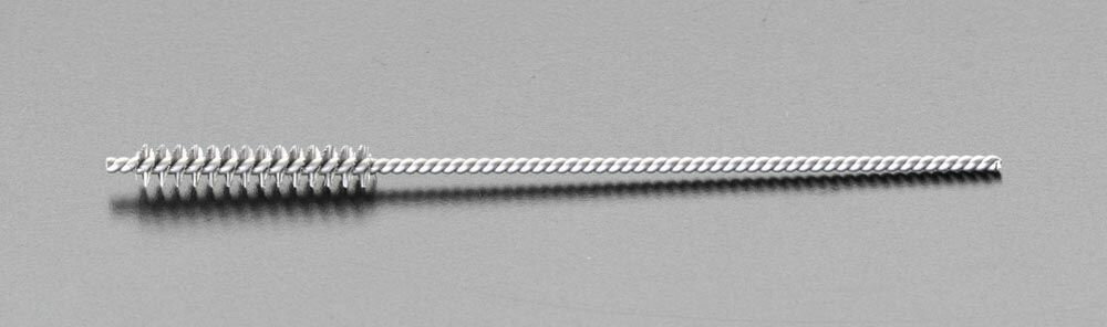 【メーカー在庫あり】 エスコ ESCO 0.8x100mm ミニチュア軸付ブラシ ステンレス製 ...