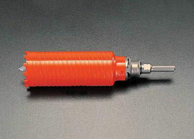 ●用途…鉄筋（D3：4分筋）コンクリート・PCコンクリートなどへの乾式穴あけ作業にエアコン・水道・ガス・電気などの配管工事にヒューム管・陶管、塩ビ管の穿孔に●替シャンク…EA822A-5●有効長…150mm●刃先外径…32mm回転専用ポリクリックシャンク000012064497楽天 HD店　