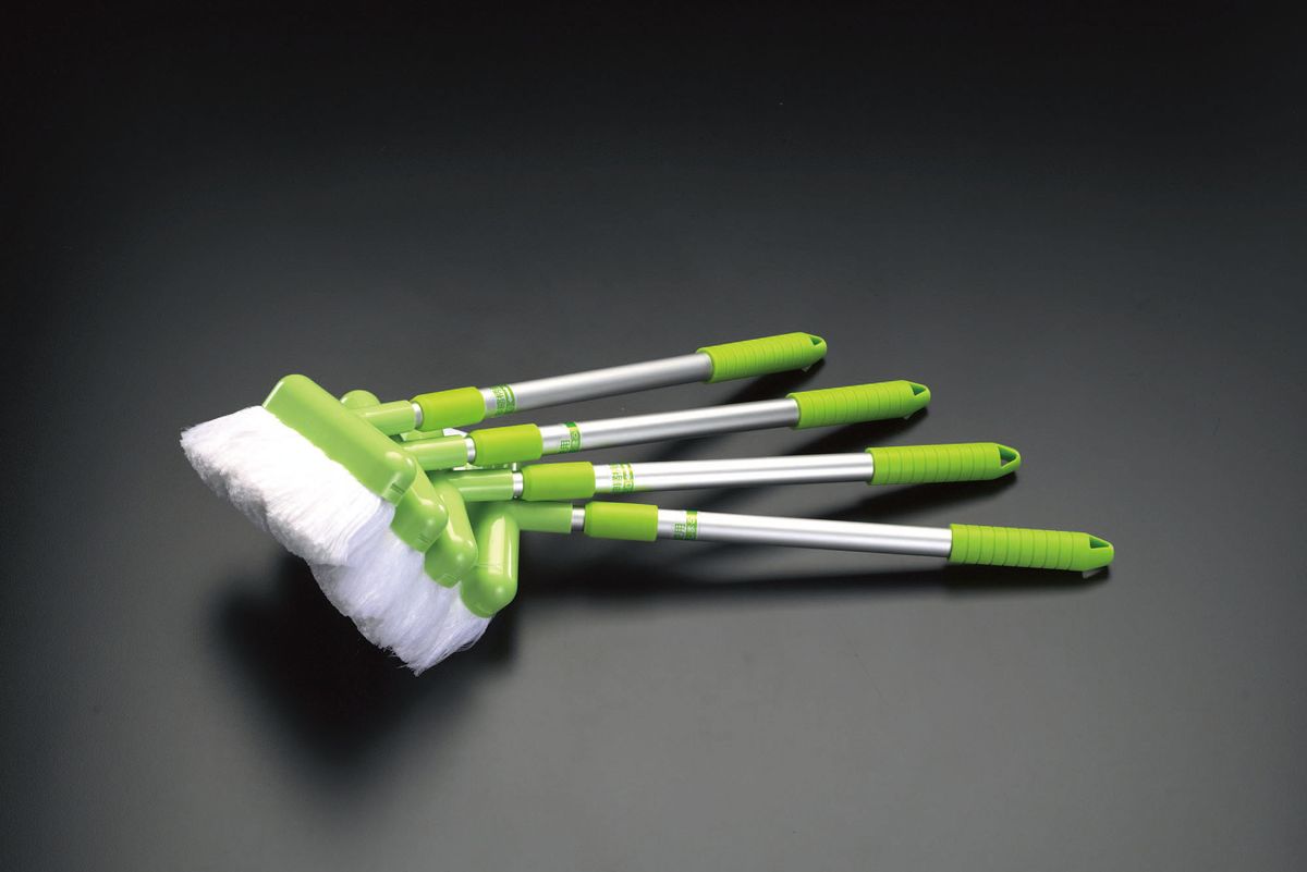 【メーカー在庫あり】 エスコ ESCO 450-700mm ブラシ・伸縮・バス用 4本 000012023688 HD店