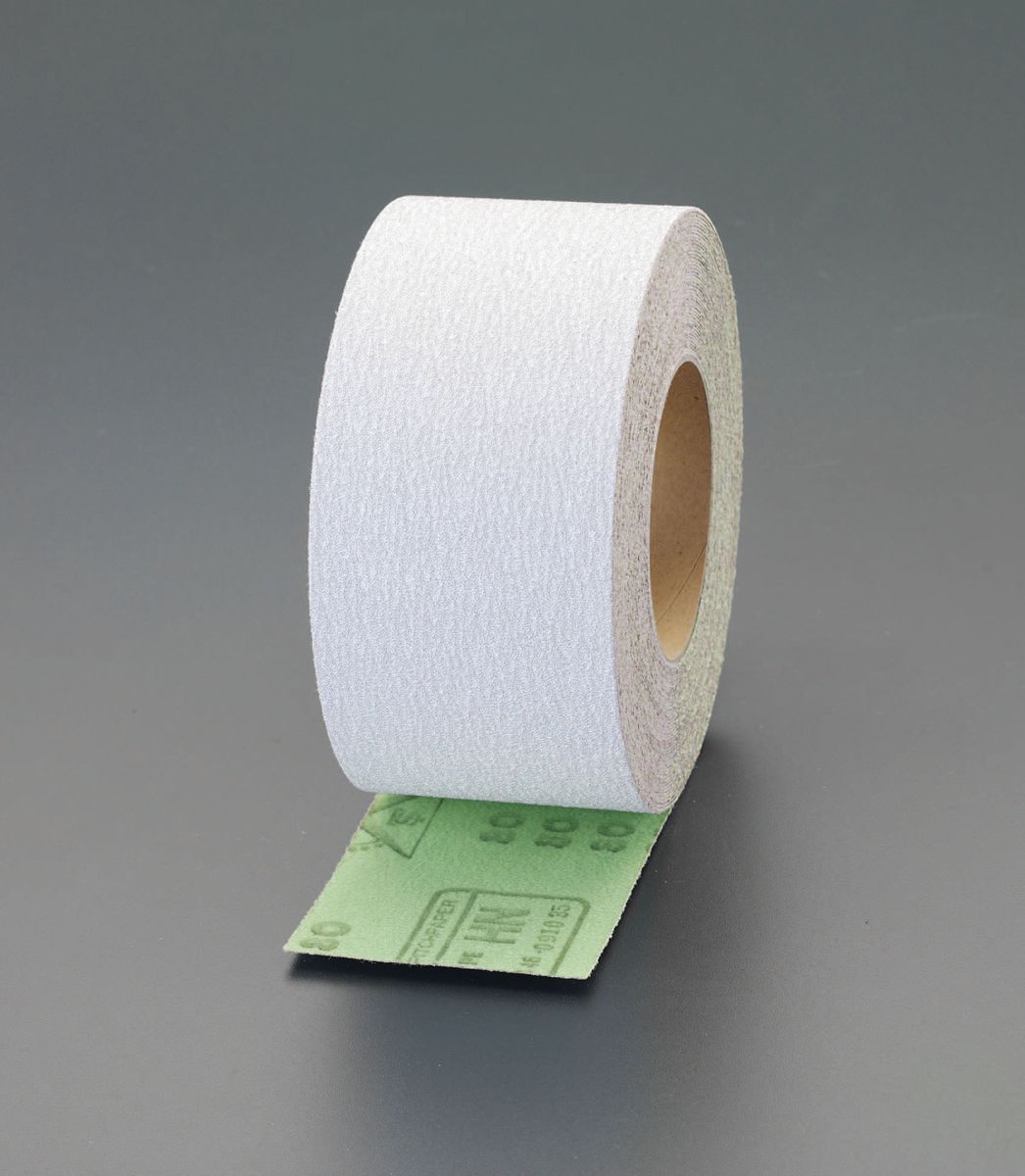 【メーカー在庫あり】 エスコ(ESCO) 75mmx15m/ #60 研磨紙ロール(乾式) 000012096133 HD