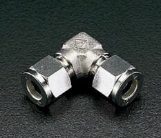 【メーカー在庫あり】 エスコ ESCO 4mmx 4mm ユニオン(エルボ/ステンレス製) 000012050499 HD