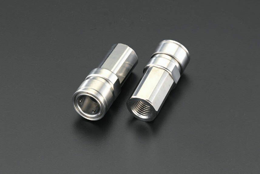 【メーカー在庫あり】 エスコ ESCO Rc1/4" カプラーソケット(メスねじ/ステンレス製) 000012050604 HD