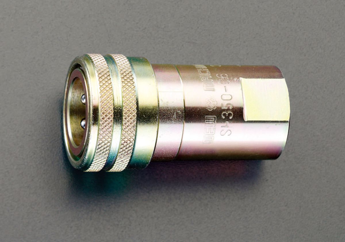 【メーカー在庫あり】 エスコ ESCO R 3/8" カプラーソケット(高圧) 000012096219 HD