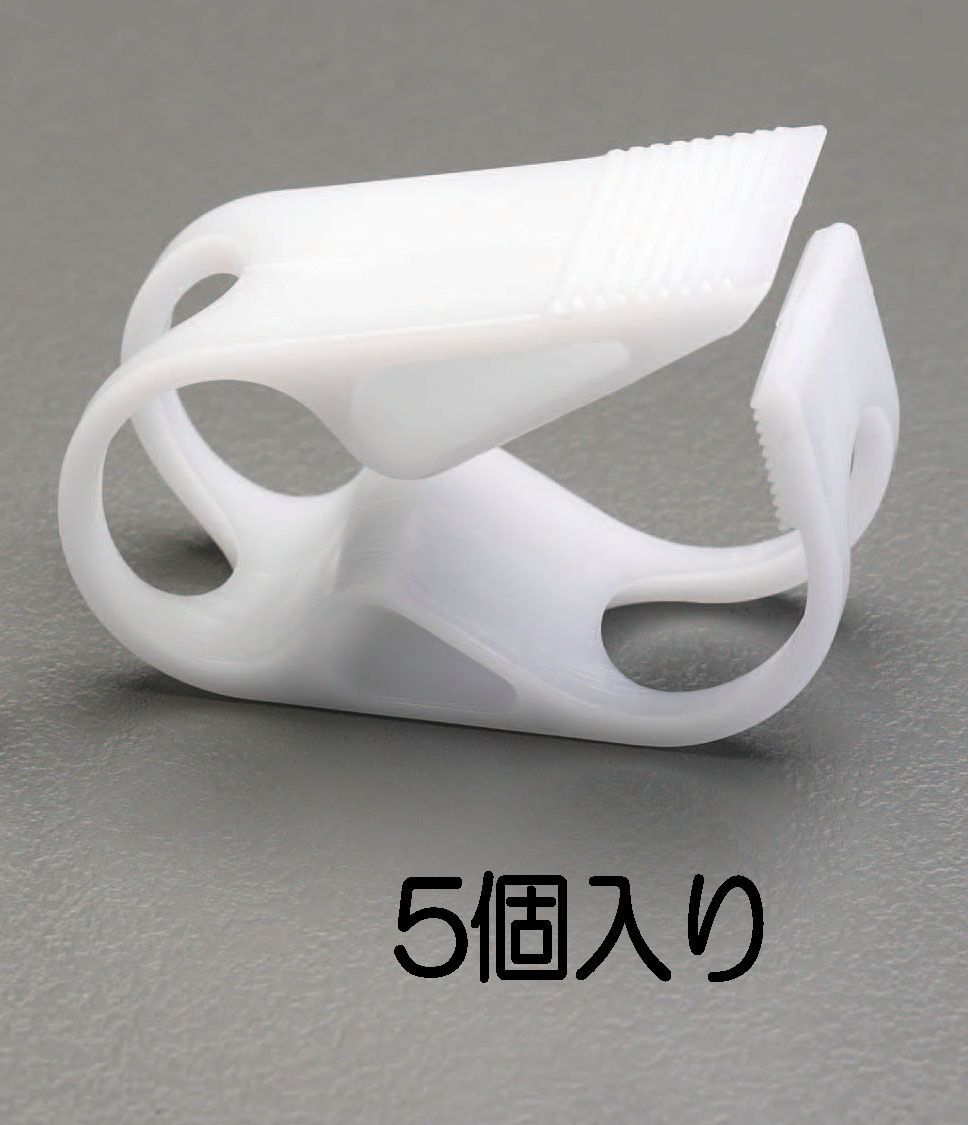 ●材質:POM●適合チューブ外径:φ8mm迄●入数:5個●重量（1個あたり）:約14g●サイズ:約58(W)×25(D)×30(H)mm8段階調整可能000012224465楽天 HD店　