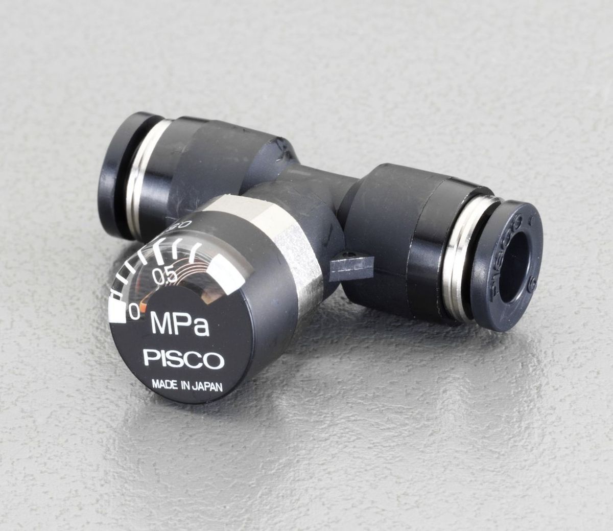 【メーカー在庫あり】 エスコ ESCO 6mm プレッシャーゲージ(ストレートユニオン) 000012247945 HD