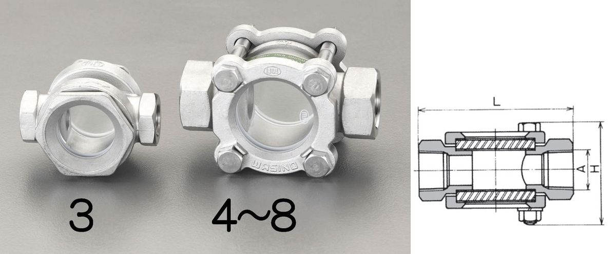 【メーカー在庫あり】 エスコ ESCO PT3/4