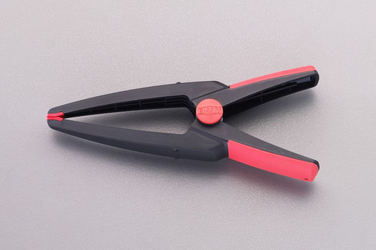 【メーカー在庫あり】 エスコ ESCO 75mm クランプ(ロングノーズ) 000012247614 HD