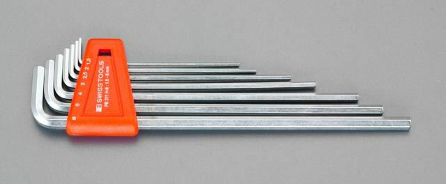 【メーカー在庫あり】 エスコ ESCO 1.5 -6.0mm/7本組 Hexagon キーレンチ 000012072046 HD店