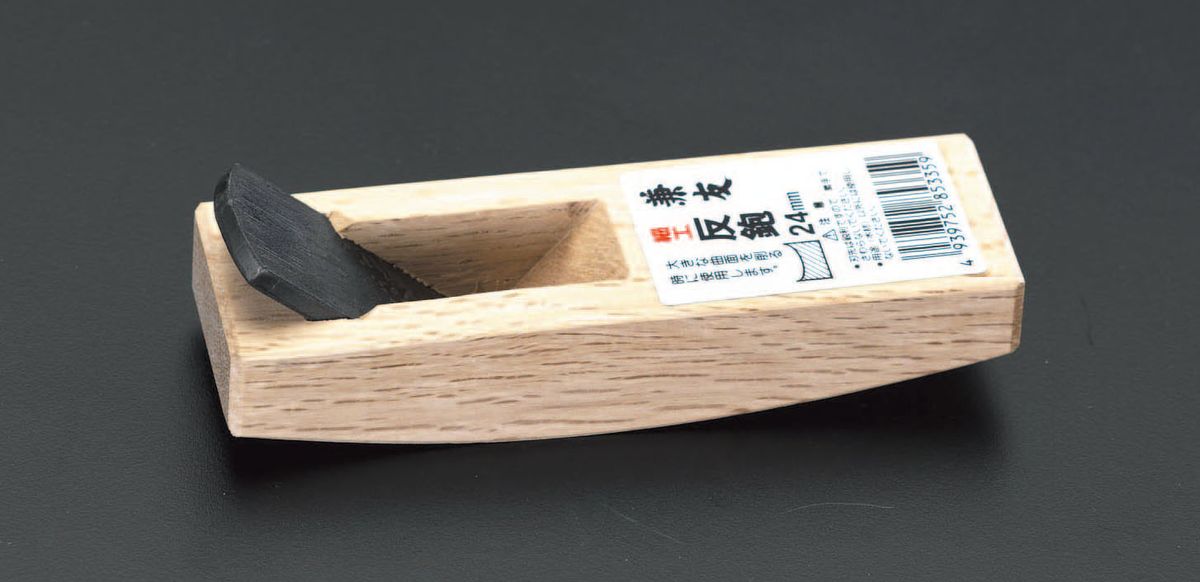 【メーカー在庫あり】 エスコ ESCO 24mm そり鉋(細工用) 000012068425 HD