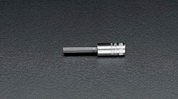 【メーカー在庫あり】 エスコ ESCO 1/4"sqx 5/32"/55mm HEX ビットソケット 000012014907 HD店
