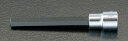 【メーカー在庫あり】 エスコ ESCO 1/4"sq/ 3x100mm INHEX ソケット 000012015364 HD店